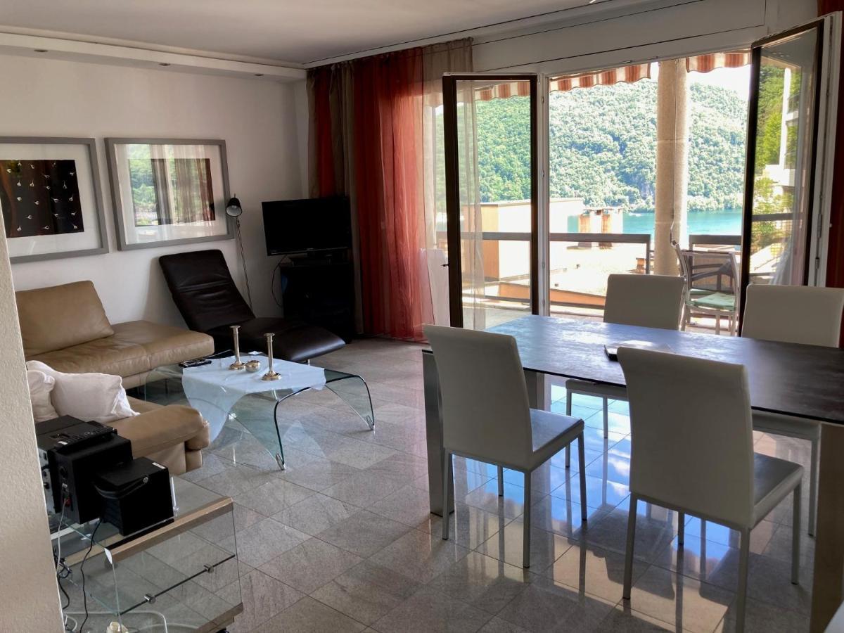 Appartement Novotna Ponte Tresa Exterior foto
